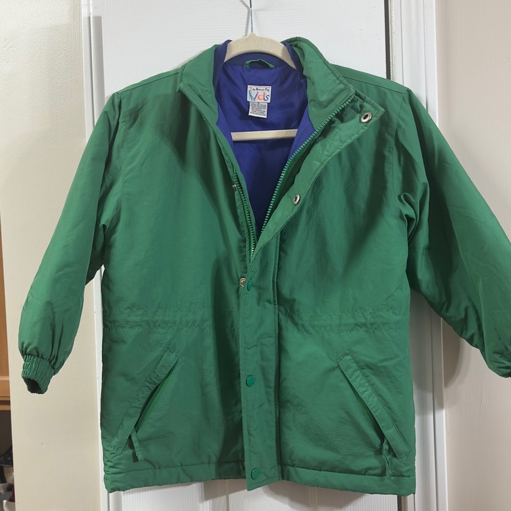 Talbots Kids Retro Y2K Boy Girl Unisex S Coat Jacket Snow b4